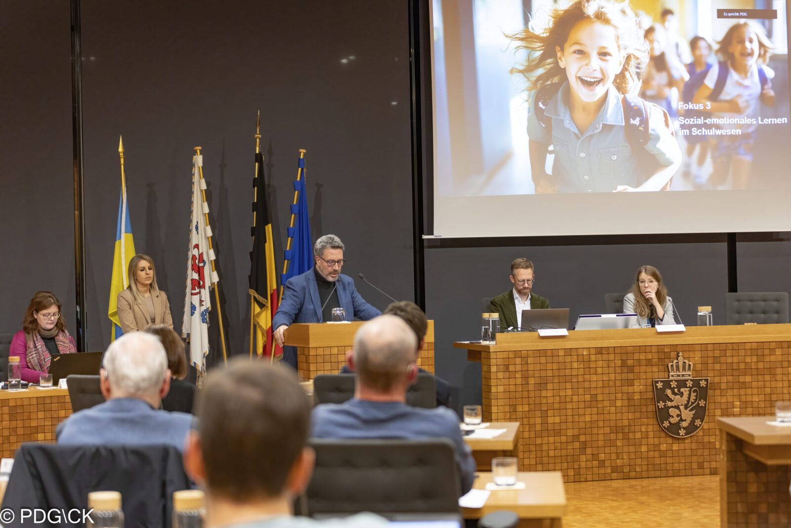 Foto: Inhaltliche Vorstellung der Bürgerempfehlungen vom 5.12.24 im Ausschuss III © PDG